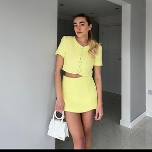 Zara bloggers fav crop blazer & skirt sets